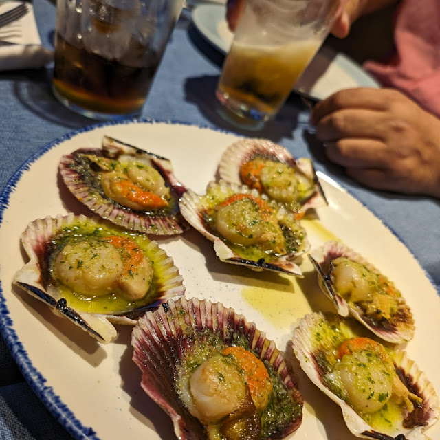 Zamburiñas A la Plancha