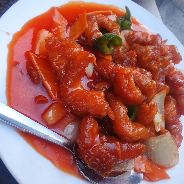 Schrimps with Sweet Sauce