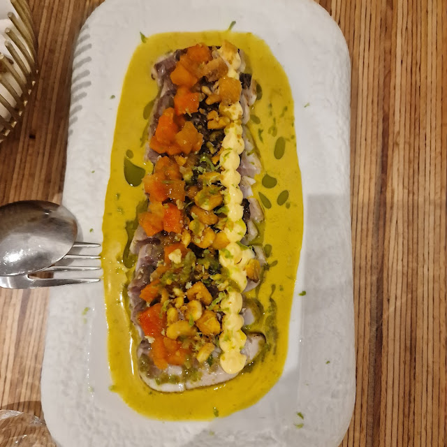 Tiradito de Corvina