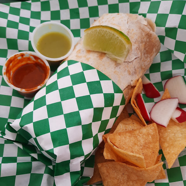 Machaca and Egg Burrito
