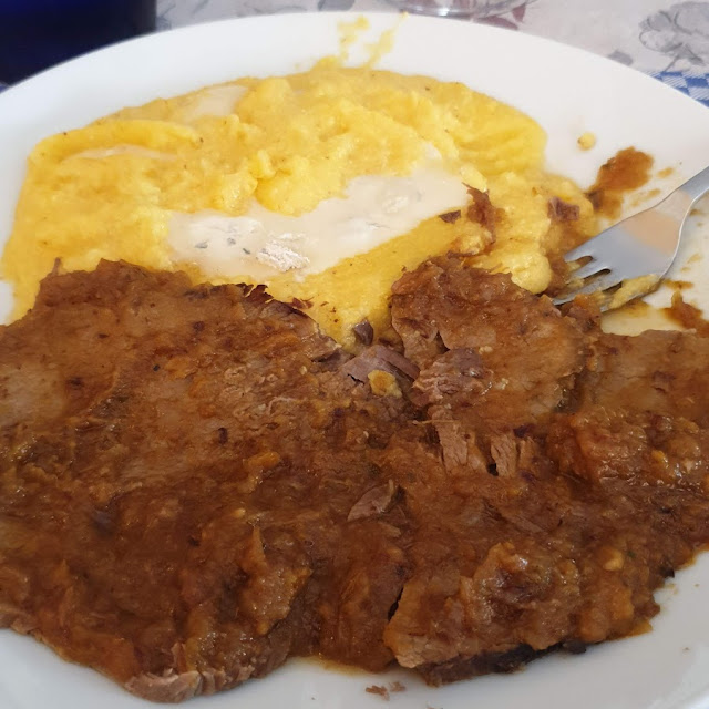 Brasato Con Polenta