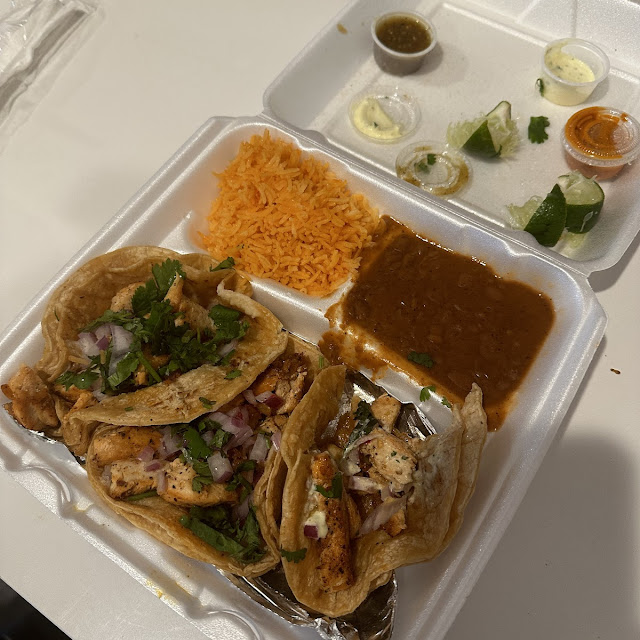Chicken Taco Plate