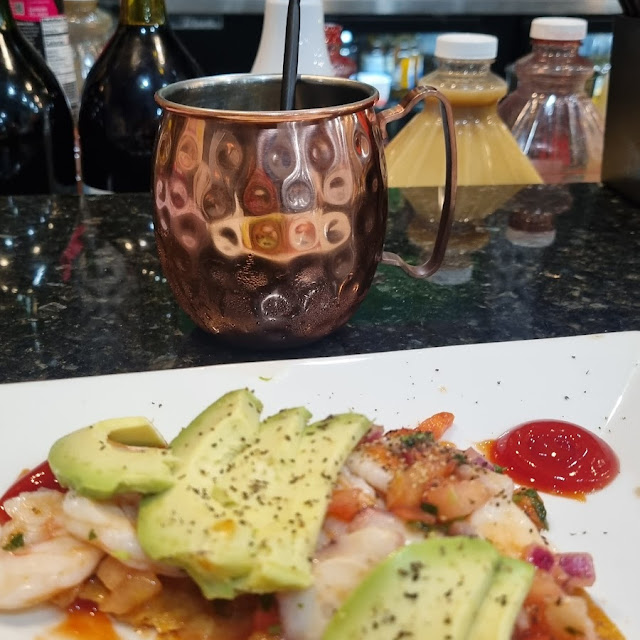 Tostada Pulpo Y Camaron