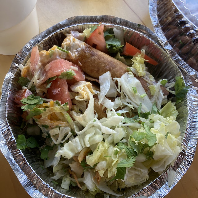 Flautas Rice and Beans