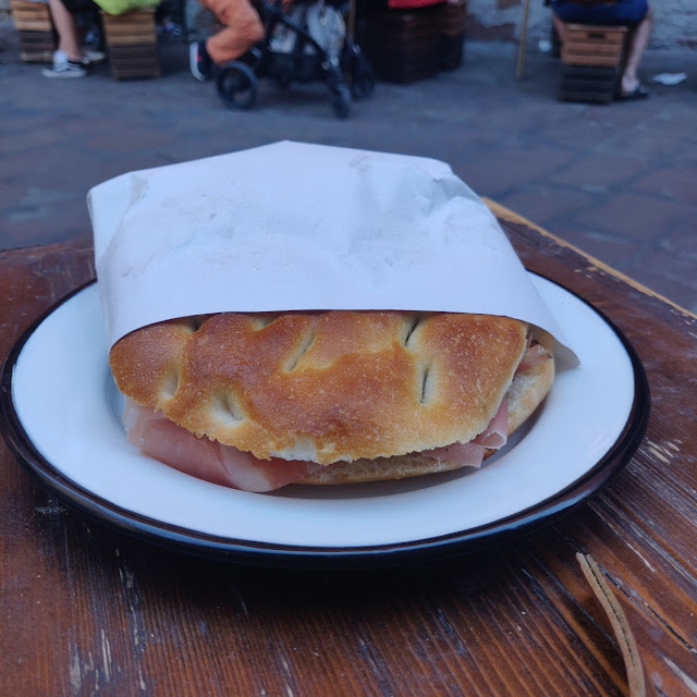 Schiacciata Con Solo Mortadella Bologna IGP