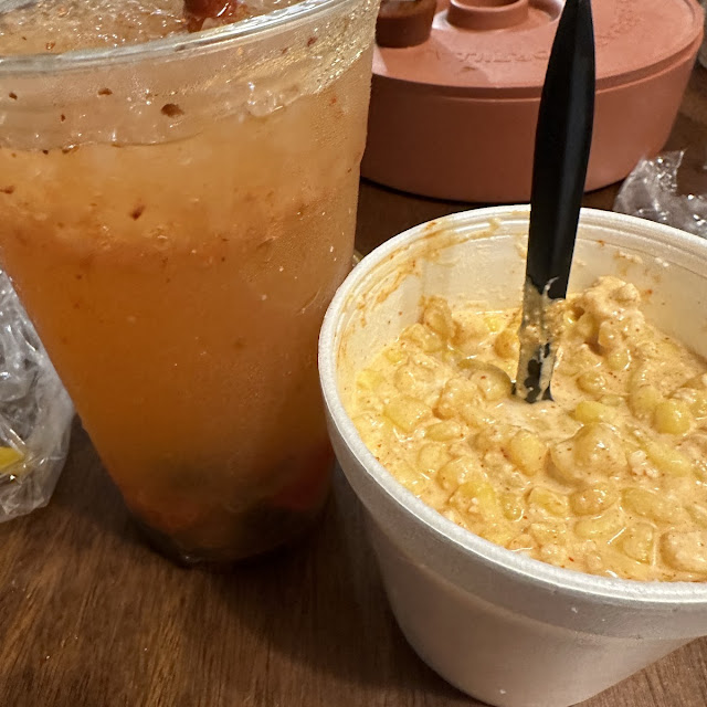 Sprite Preparada and Elote