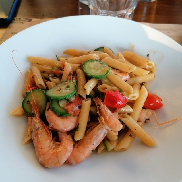 Penne Zucchine E Gamberi