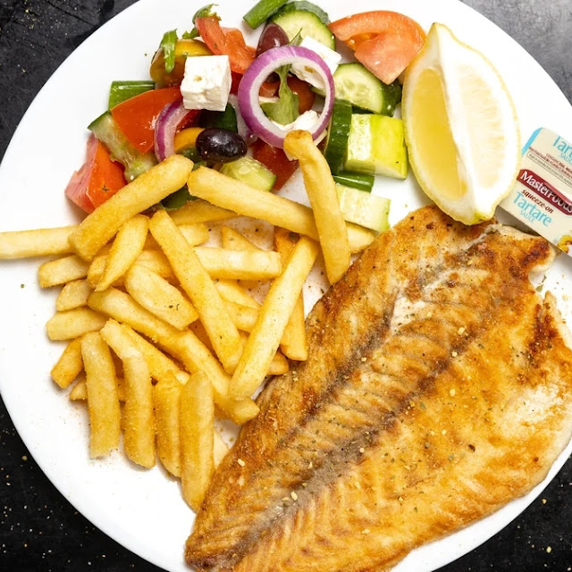 Chips & Greek Salad
