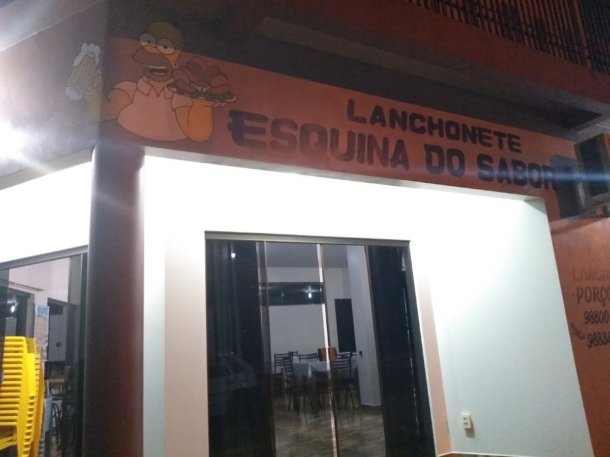 Lanchonete esquina do sabor