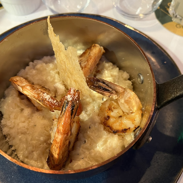 Risotto Aux Gambas Grillées