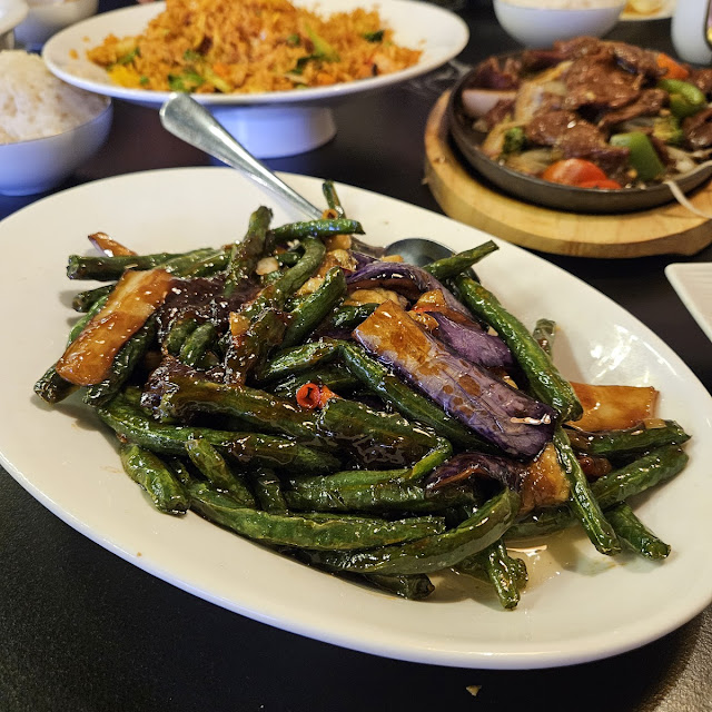 L-Stir-Fried Eggplant & String Bean D