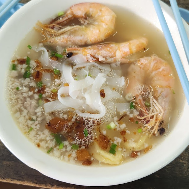 Prawn and Abalone Noodle