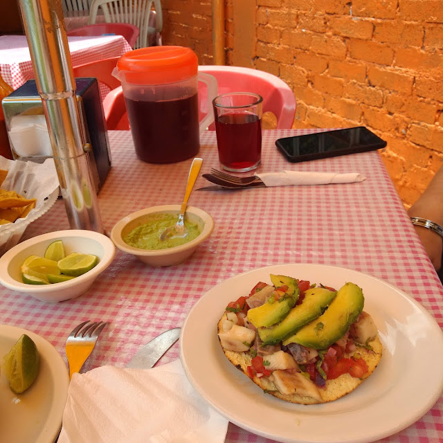 Tostada de Ceviche