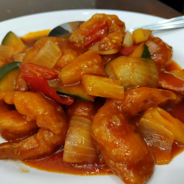 Udang Goreng Asam Manis