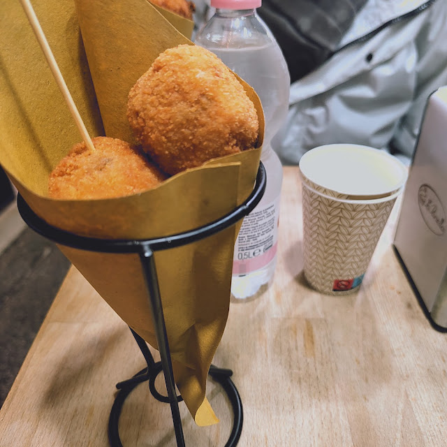 Arancina Con Pesce Spada E Capperi