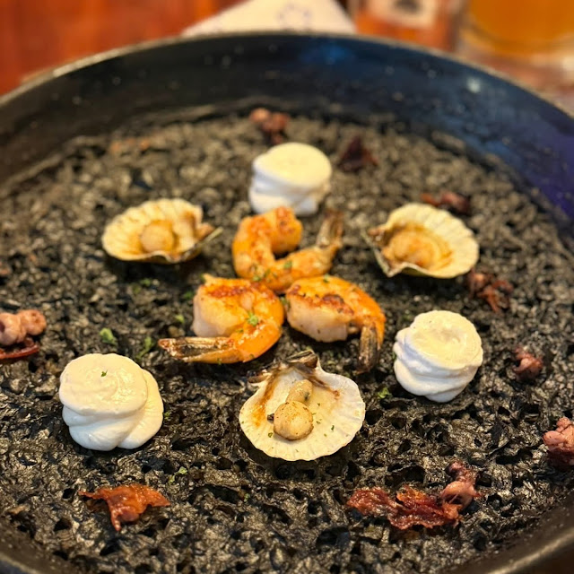 Black Rice with Seafood