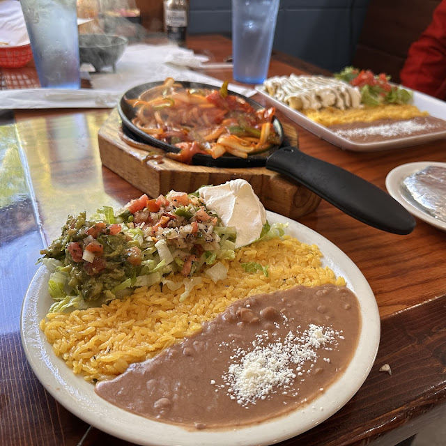 Chimichanga Rice and Beans
