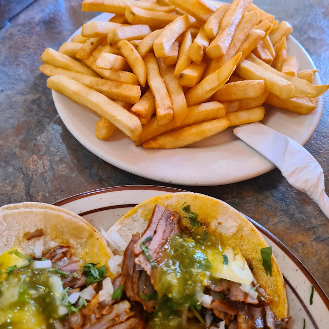 El Pastor Tacos Green Sauce