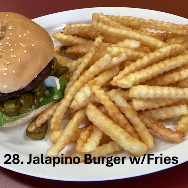 Jalapeno Burger w Fries