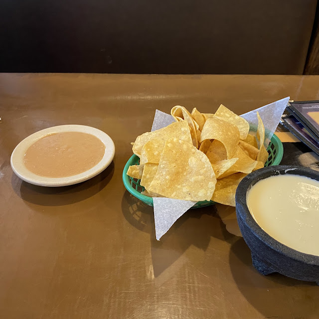 Bean Dip and Chips