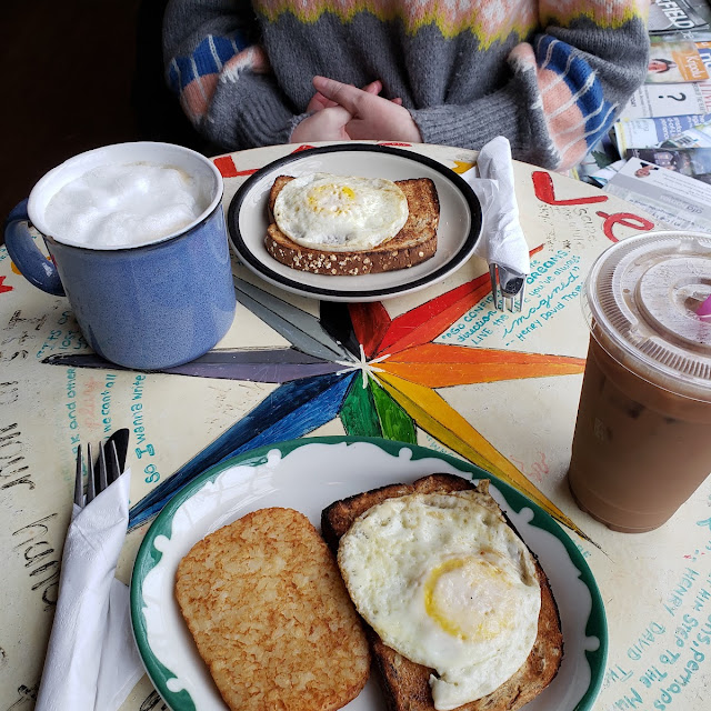 Iced Turtle & Egg on Toast