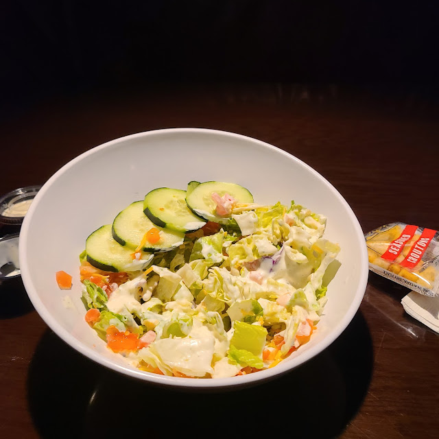Side Salad Homemade Ranch