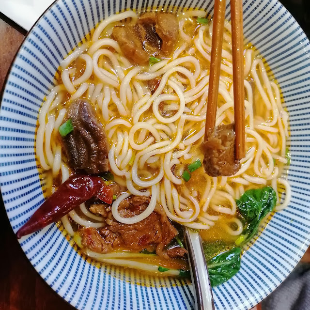 Soupe de Nouilles Au Boeuf
