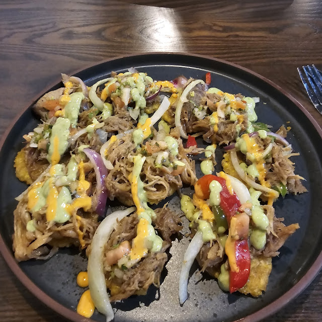 Patacones Loaded Nachos