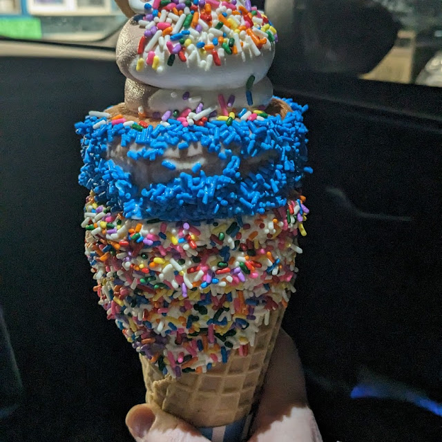 Specialty Cone with Donut Shop Pastries