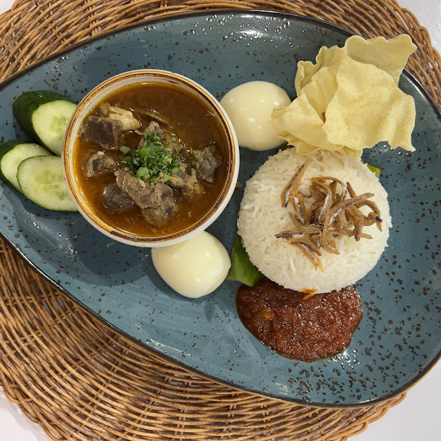 Nasi Lemak with Mutton