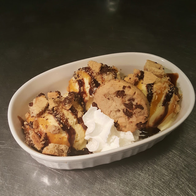 Chocolate Chip Cookie Sundae