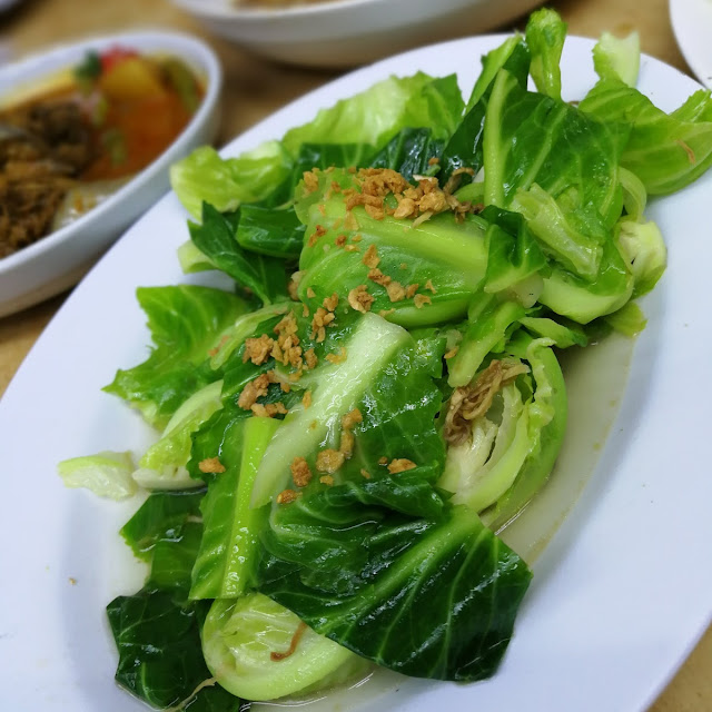 fried baby kalian 清炒菜胆
