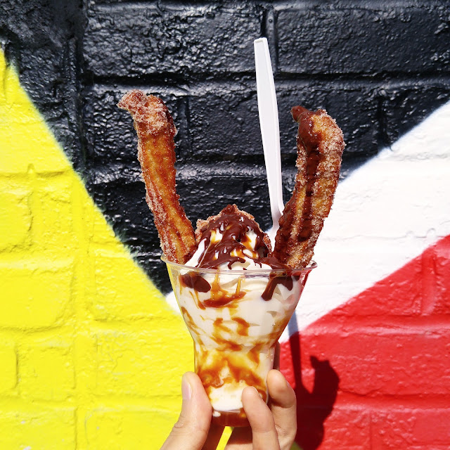 Churro Sundae