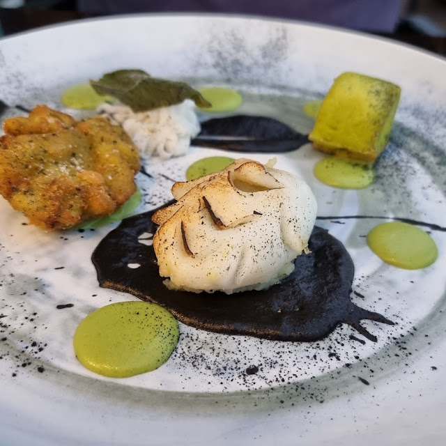 Antipasto Bianco E Nero Di Seppia