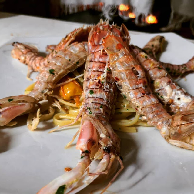 Linguine Con Cicale Di Mare