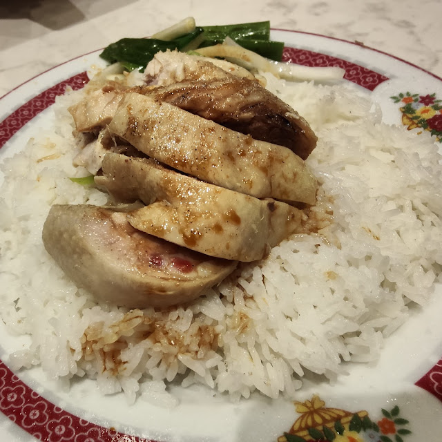 葱油白鸡饭