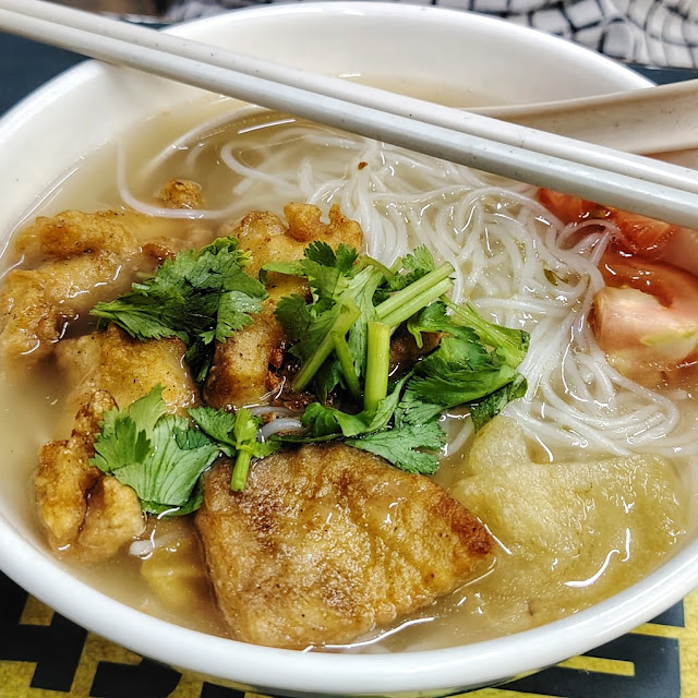 Golden Fish Noodle Soup