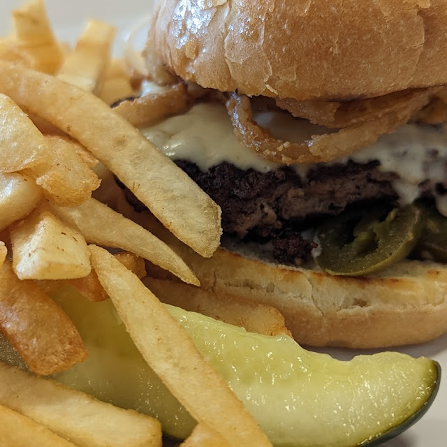 Mushroom Swiss Burger