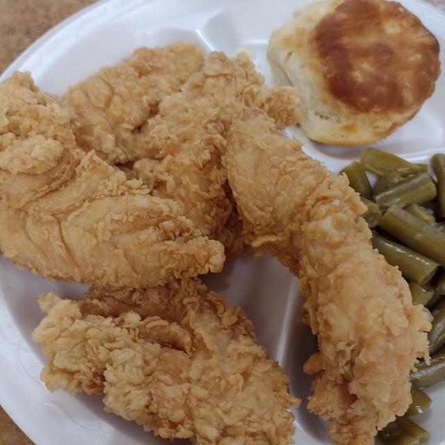 Chicken Strips with Potato Wedges