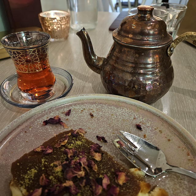 Knafee Dessert Rose & Orange Tea