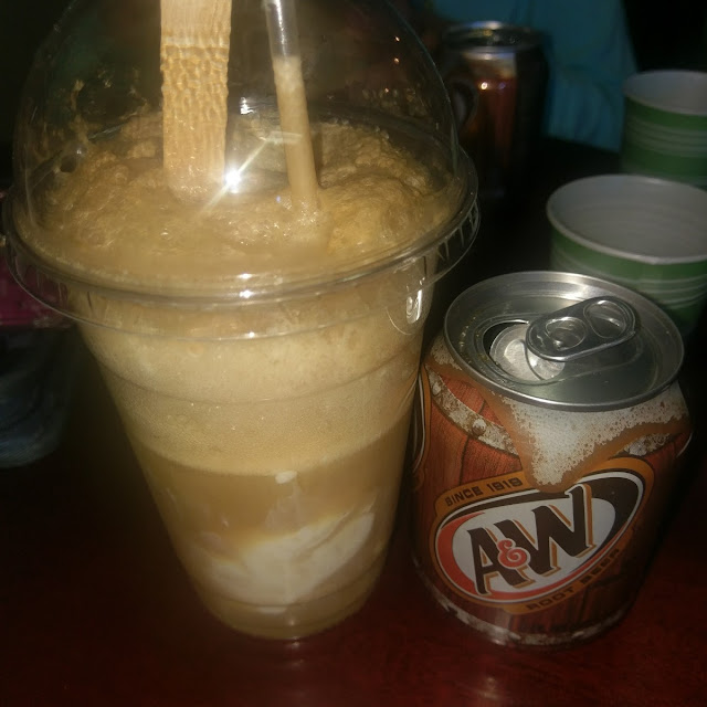 Root Beer Orange Creamsicle Float
