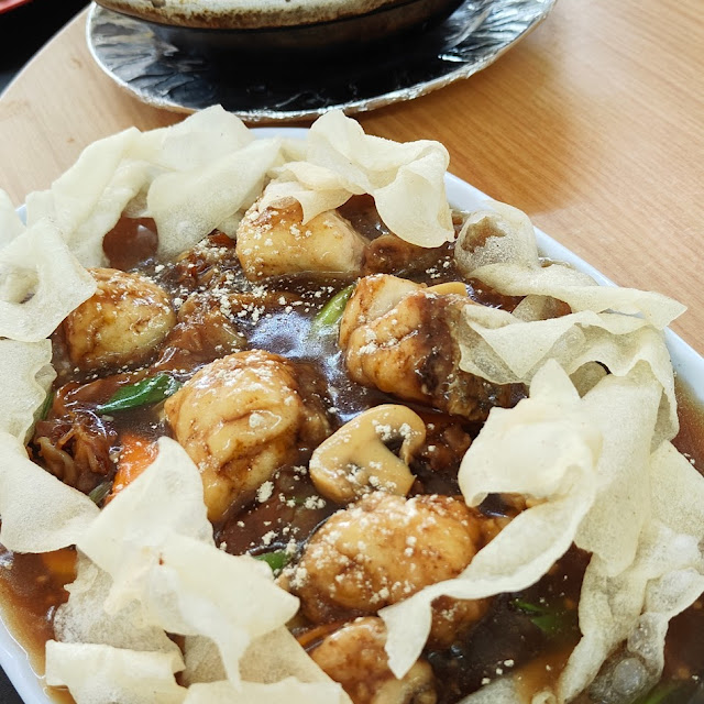 炒河粉 - 炸鱼肉