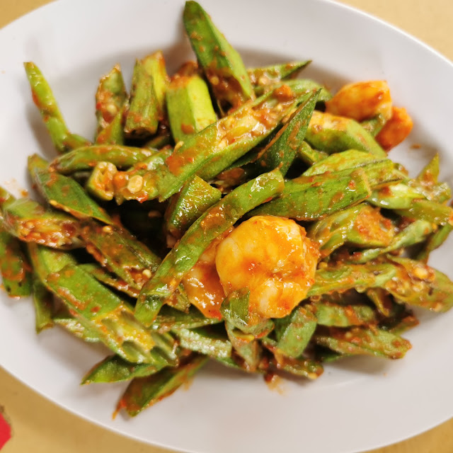 角豆炒参巴