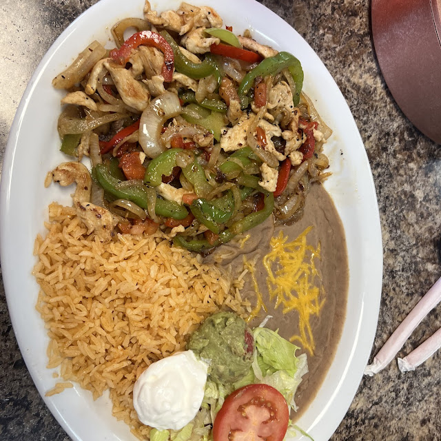Fajitas Chicken Steak or Shrimp