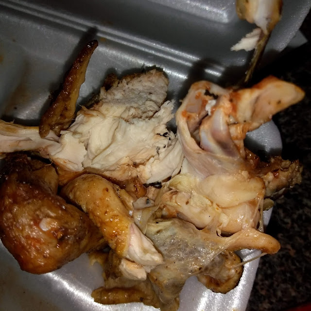 Raw Burnt Chicken