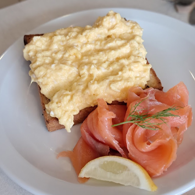 Potato Hash with Smoked Salmon