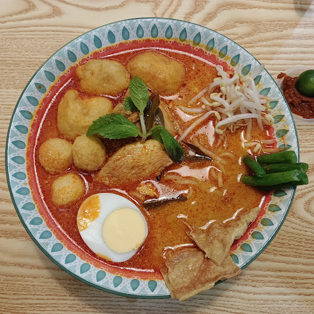 Curry Laksa Homemade Wantan