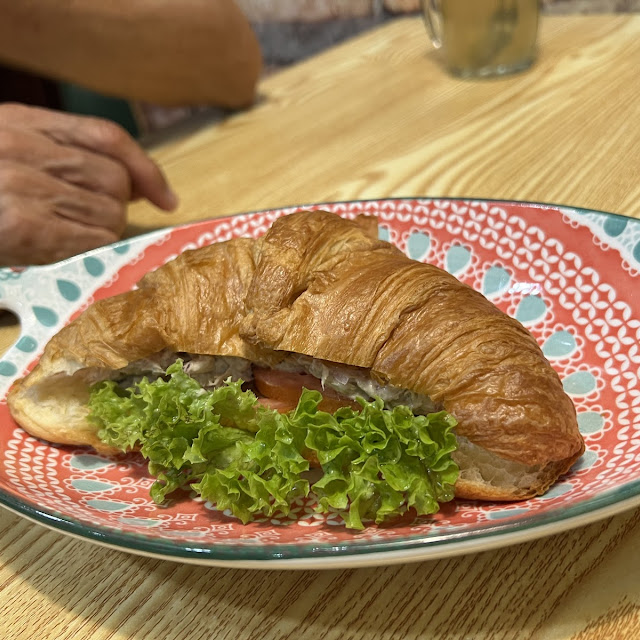 Tuna Croissant Sandwich