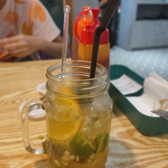 Lime Sour Plum Soda