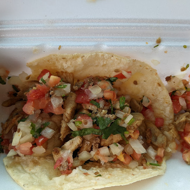 Pollo Asado Taco